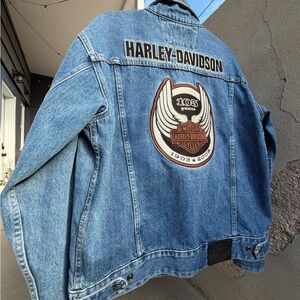 Harley-Davidson Denim & Patchwork
